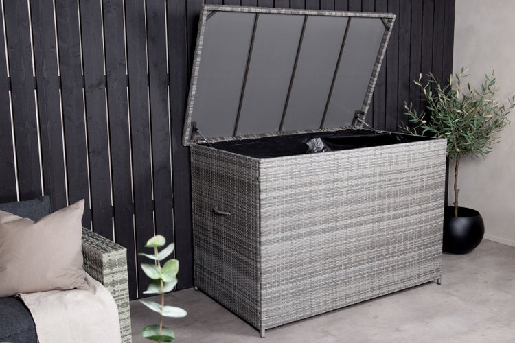 Amazon Kissenbox grau. 150 X 90 X 101 cm