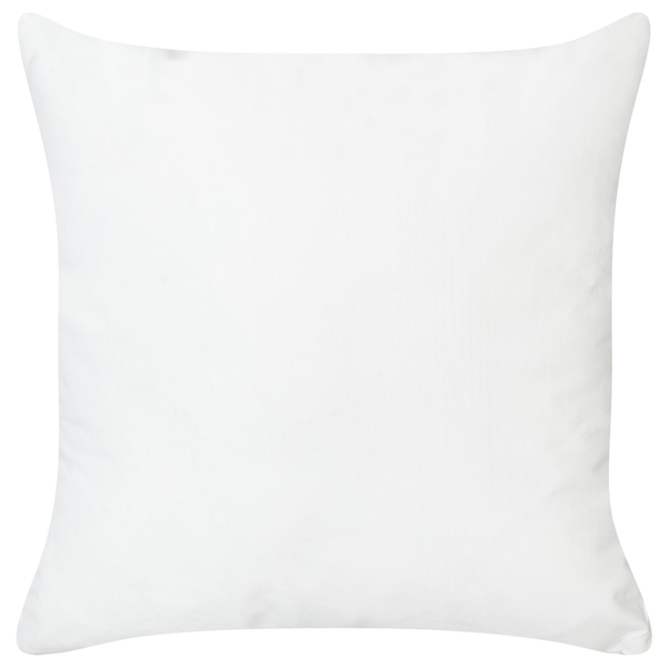 Dekokissen 2er Set KOELERIA Samtstoff 45 x 45 cm Fuchsia Blumenmuster