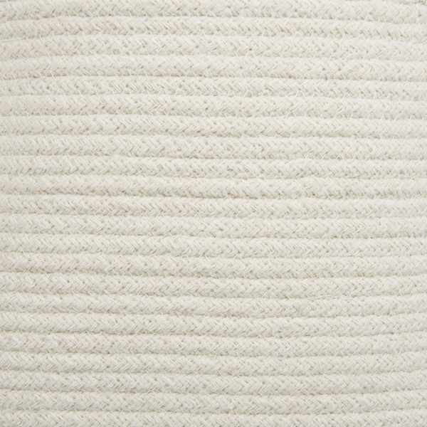 Nahaufnahme der Textur eines geflochtenen Korbs