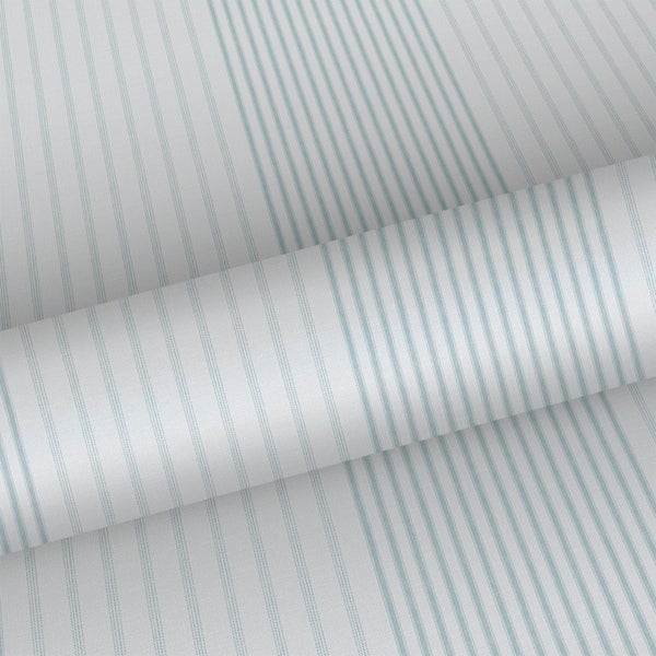 Sanders und Sanders Tapete Streifen Graublau - 53 cm x 10.05 m - 640674