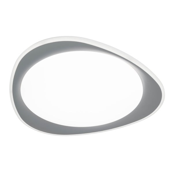 Moderne LED-Deckenleuchte in organischer Form