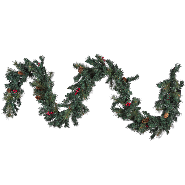 Weihnachtsgirlande LED TENALA 270 cm Grün