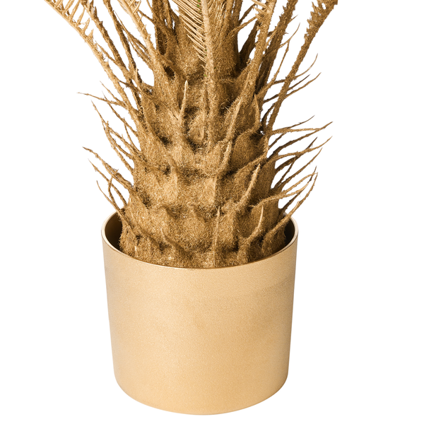 Dekorative Kunstpalme im Topf