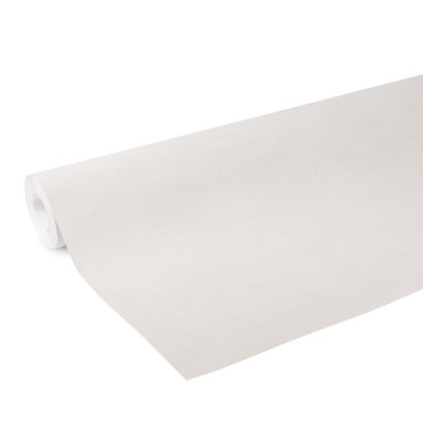 Vliestapete - Uni mit Glanz - Weiß - 10mx106cm
