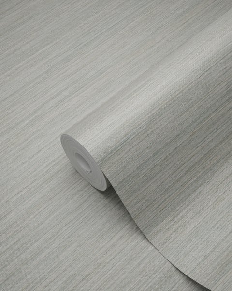 Origin Wallcoverings Tapete Gewebeoptik Grau - 53 cm x 10.05 m - 347652