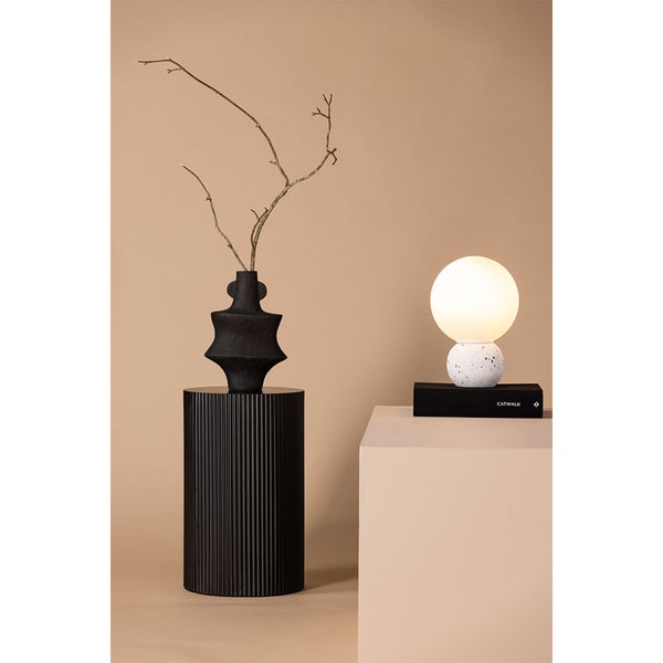 Metz Beleuchtung Tischlampe 20x20x29cm Weiß. 20 X 20 X 29 cm