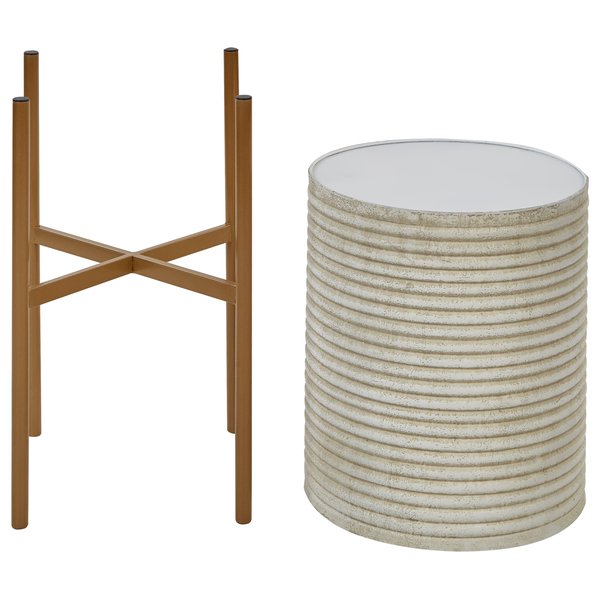 Dekorative schwarze Blumenvase