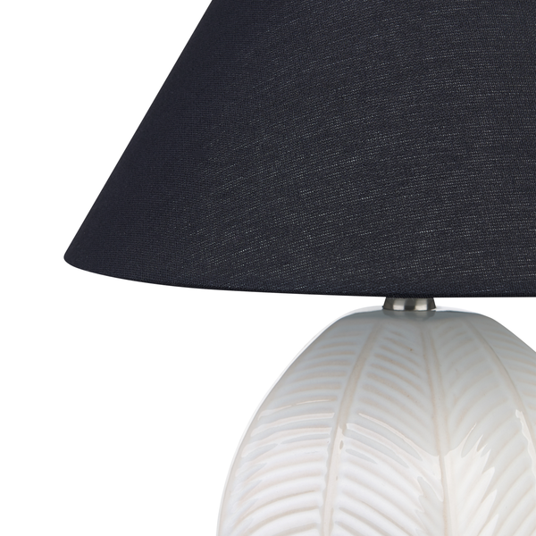 Tischleuchte CADENA Keramik Beige