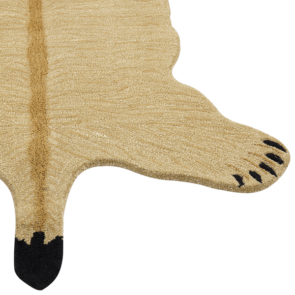 Kinderteppich SARABI Beige 100 x 160 cm Wolle