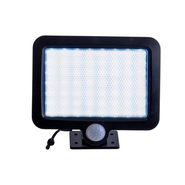 2er-Set LED Solar Außenwandleuchte PEPE , für Außen, Wandleuchte - Kunststoff in Schwarz, mit integrierter LED  - Wandleuchten außen