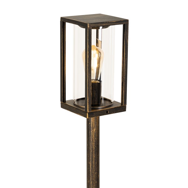 Vintage stehende Außenlampe Antikgold 100 cm IP44 - Charlois