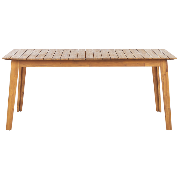 Gartentisch FORNELLI 180 cm 90 cm Akazienholz Braun