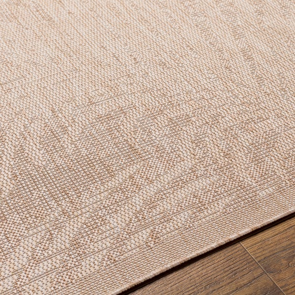 In-/Outdoor-Teppich mit Jute-Look Beige/Elfenbein 160x213 cm VANESSA