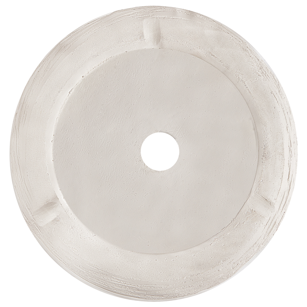 Runde Stuckrosette mit Loch in der Mitte