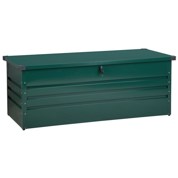 Aufbewahrungsbox CEBROSA Metall 165 cm 70 cm Dunkelgrün