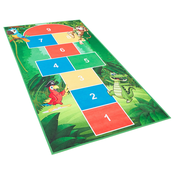 Kinderteppich BABADAG Grün 80 x 150 cm