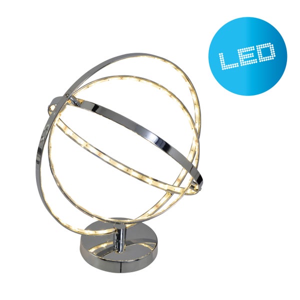 LED-Tischleuchte mit drei Ringen