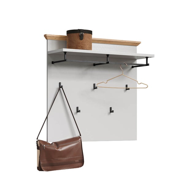 Landside Wandgarderobe Panel, grau. 91 X 27 X 82 cm