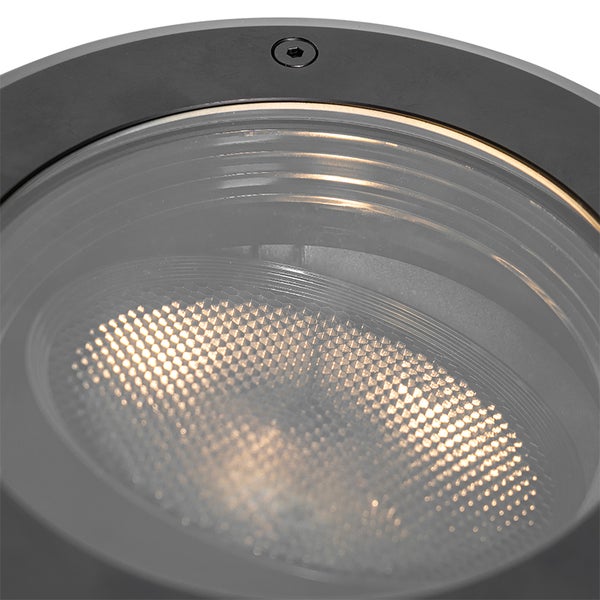 Outdoor-Bodenstrahler schwarz AR111 einstellbar IP65 - Delux Honey