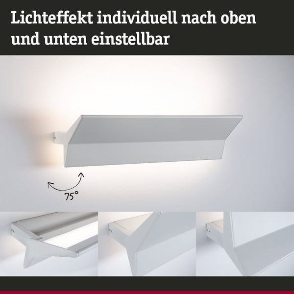 Rechteckige Wandleuchte