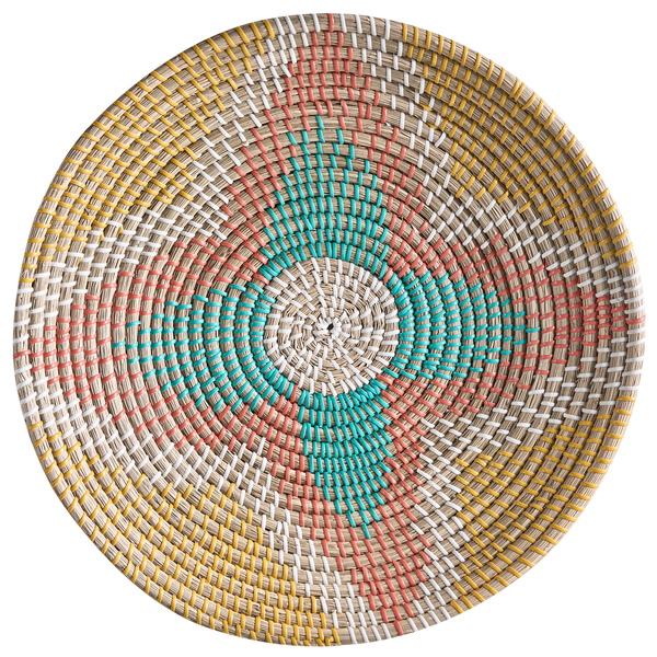 Wanddeko-Set SONLA Seegras 45/35/30 cm Bunt