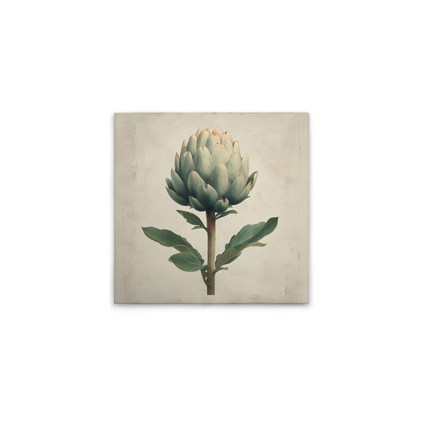 Dekorative Leinwand mit Artischocken Motiv