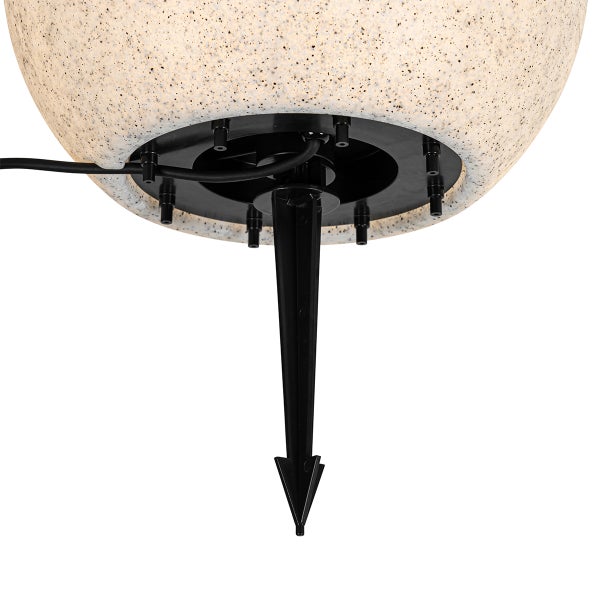 Moderne Außenleuchte grau 35 cm IP65 - Nura