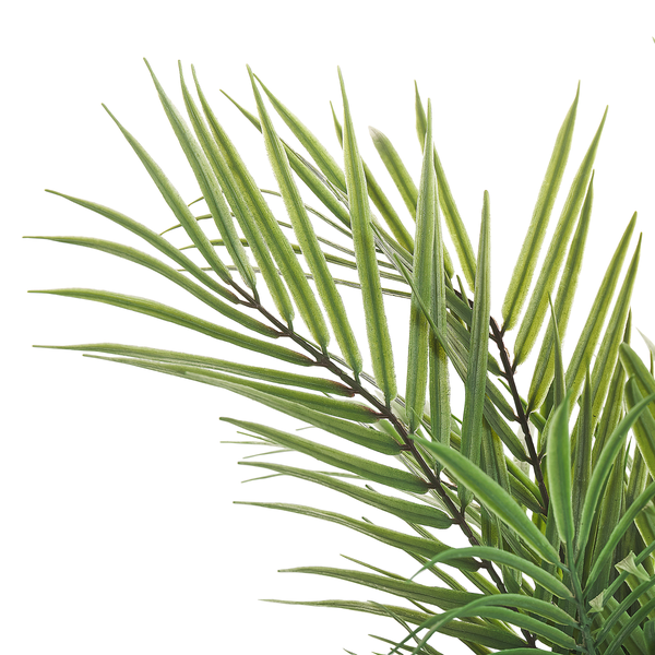 Künstlicher Palmfarnzweig mit grünen Blättern