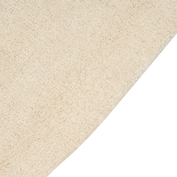 Teppich GORANO Hellbeige 160 x 160 cm Viskose