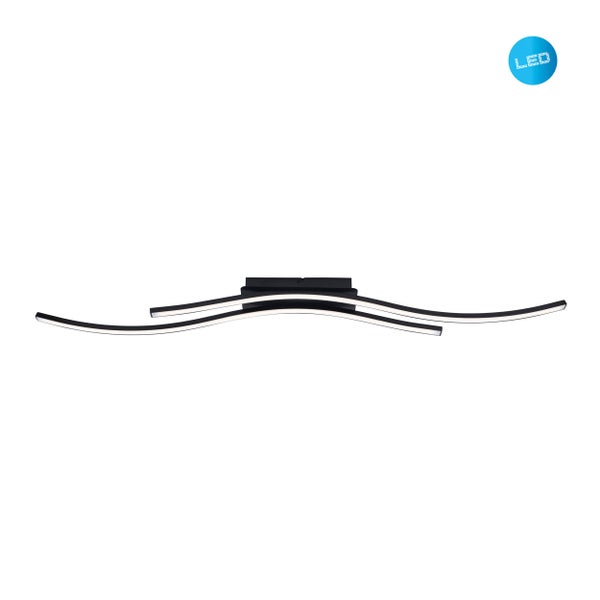 LED Deckenleuchte mit geschwungenem Design