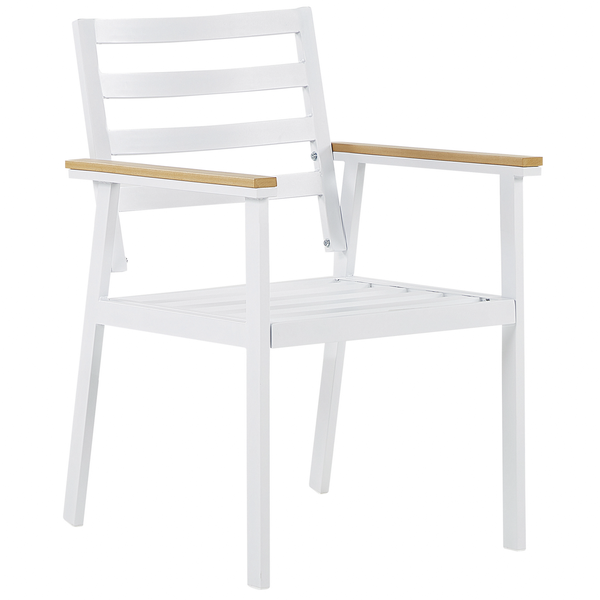Gartenmöbel Set 4-Sitzer CAVOLI inkl. Kissen Metall Beige