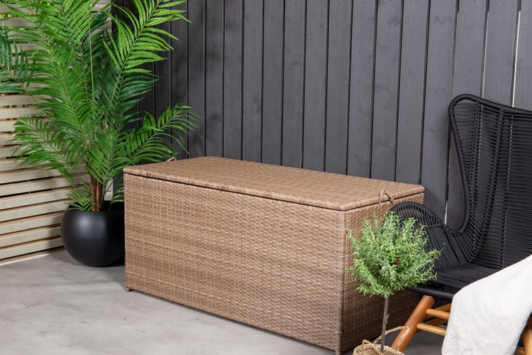 London Kissenbox Natur. 130 X 60 X 61 cm