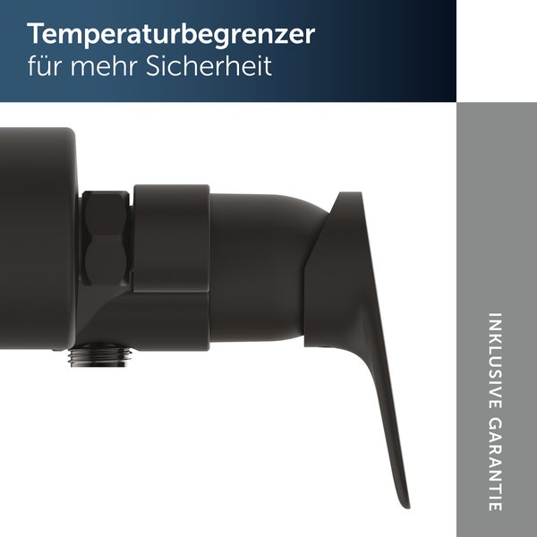 Temperaturbegrenzer für mehr Sicherheit an einer Waschtischarmatur