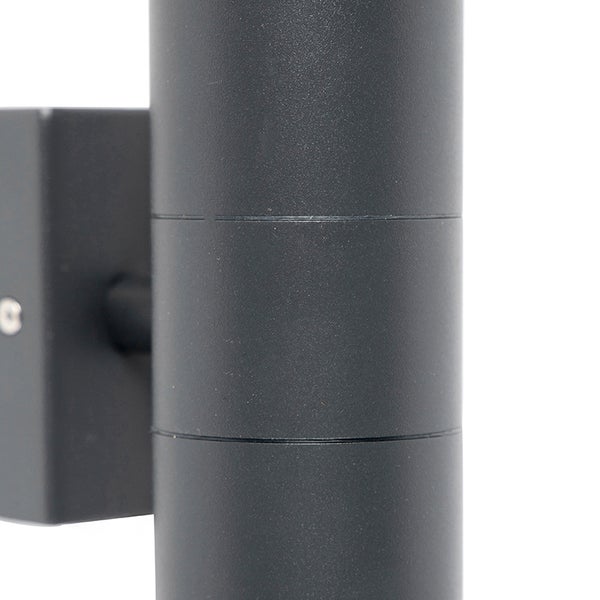 Außenwandleuchte anthrazit IP44 - Duo