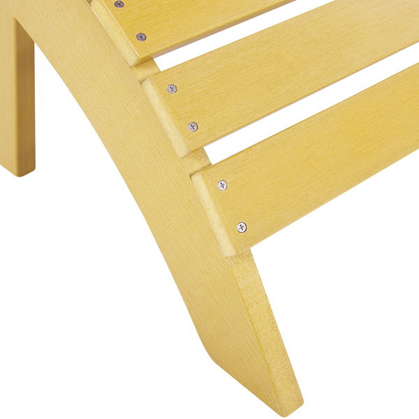 Garten Fußhocker ADIRONDACK Gelb