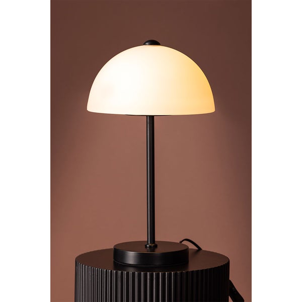 Ferrand Beleuchtung Tischlampe 25x25x42cm Weiß. 25 X 25 X 42 cm