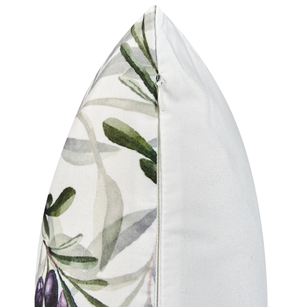 Gartenkissen 2er Set TRANQUI Pflanzenmuster 45 x 45 cm Bunt
