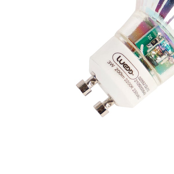 GU10 LED-Lampe 3W 200lm 2200K