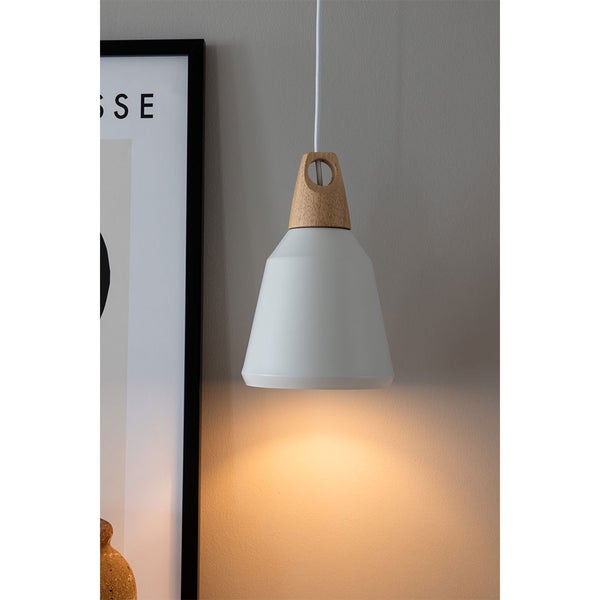 Nao Beleuchtung Pendelleuchte Ø16cm Weiß. 16 X 16 X 25 cm