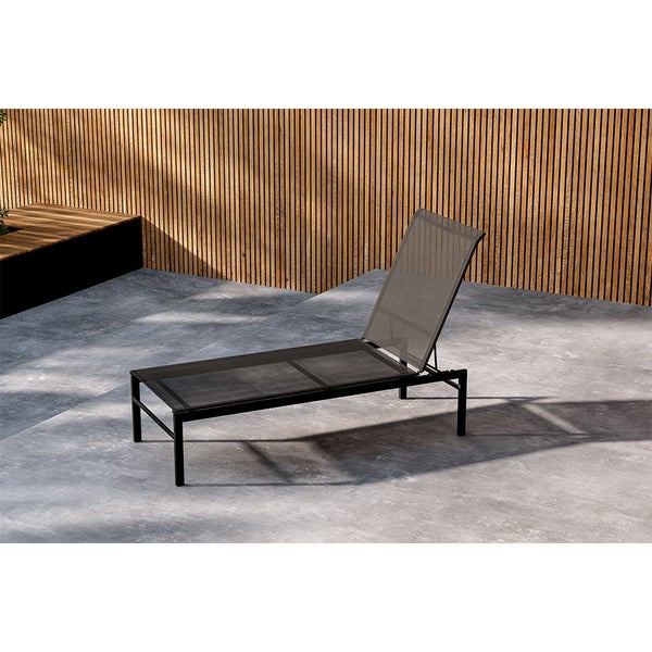 Massimo Liege schwarz. 60 X 189 X 97 cm