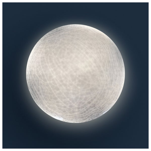 LED Deckenleuchte POLARIS d: 48cm Kristalleffekt