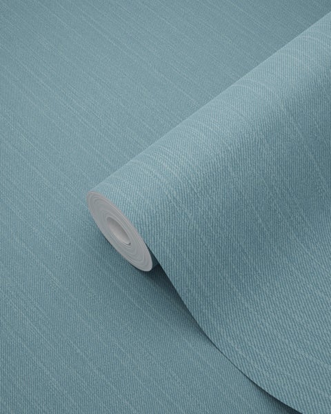ESTAhome Tapete Jeans-Optik Vintage Dunkelblau - 53 cm x 10.05 m - 138809