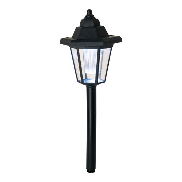 3er Set LED Solar-Erdspieß/Wandleuchte 2-in-1