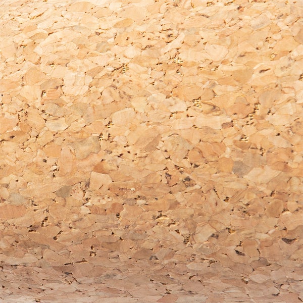 Nahaufnahme eines Korkmaterials.