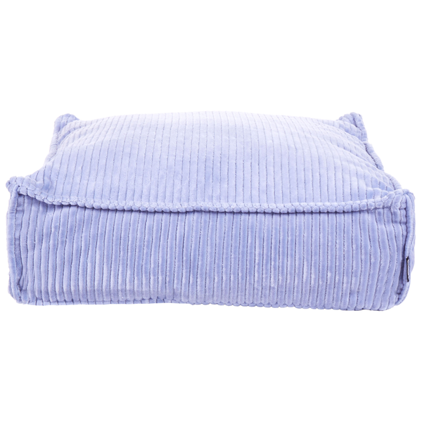 Pouf ALLOZAI Samtstoff Hellviolett 55 cm 55 cm 20 cm