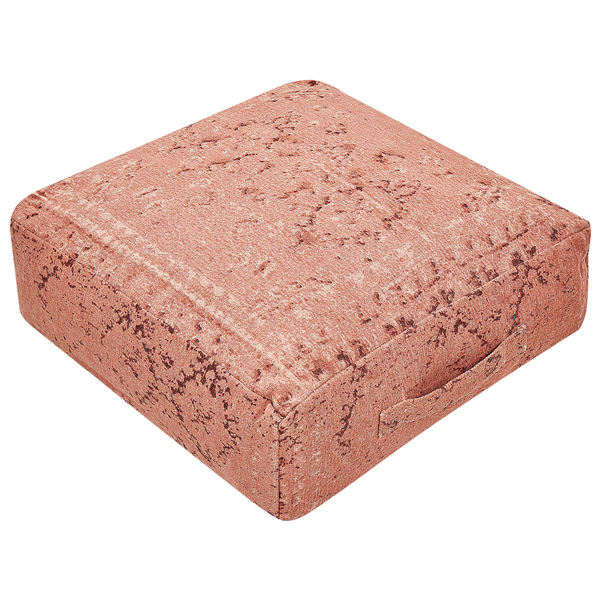 Quadratischer Pouf mit Muster