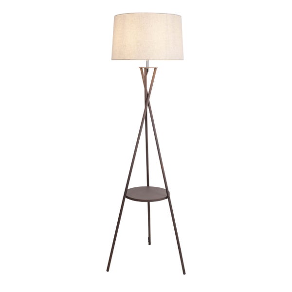 Stehlampe mit Ablagefläche