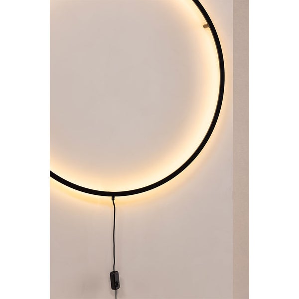 Sörmjöle Beleuchtung Wandlampe 100x100x6cm schwarz. 100 X 100 X 6 cm