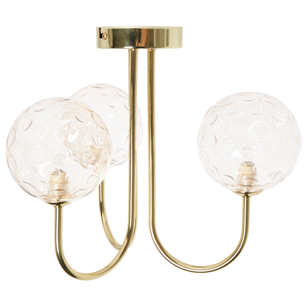 Deckenlampe ANADYR Glas Beige