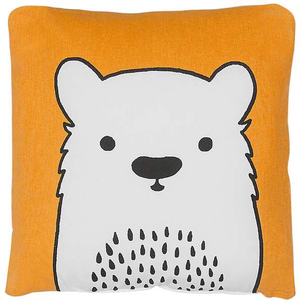 Dekokissen 2er Set WARANASI Baumwolle 45 x 45 cm Orange